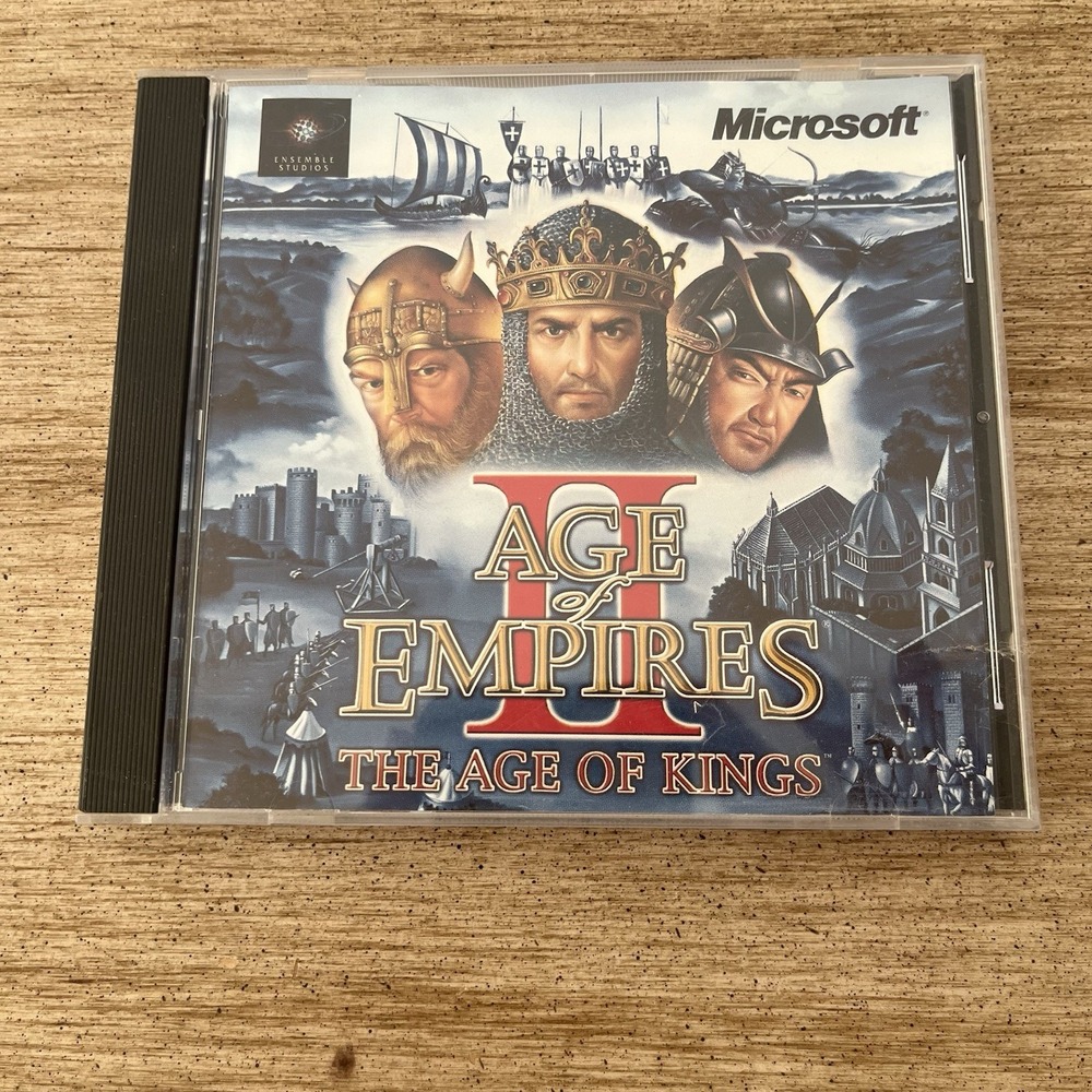 Age of Empires II: The Age of Kings (PC, 1999) Vintage Pre-owned